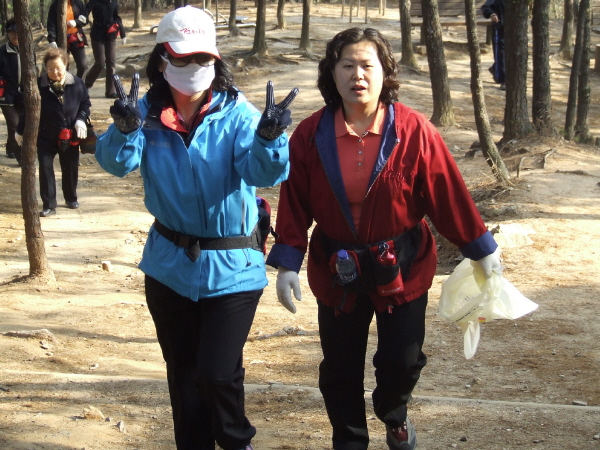 회장취임식 및 소래산환경정화활동