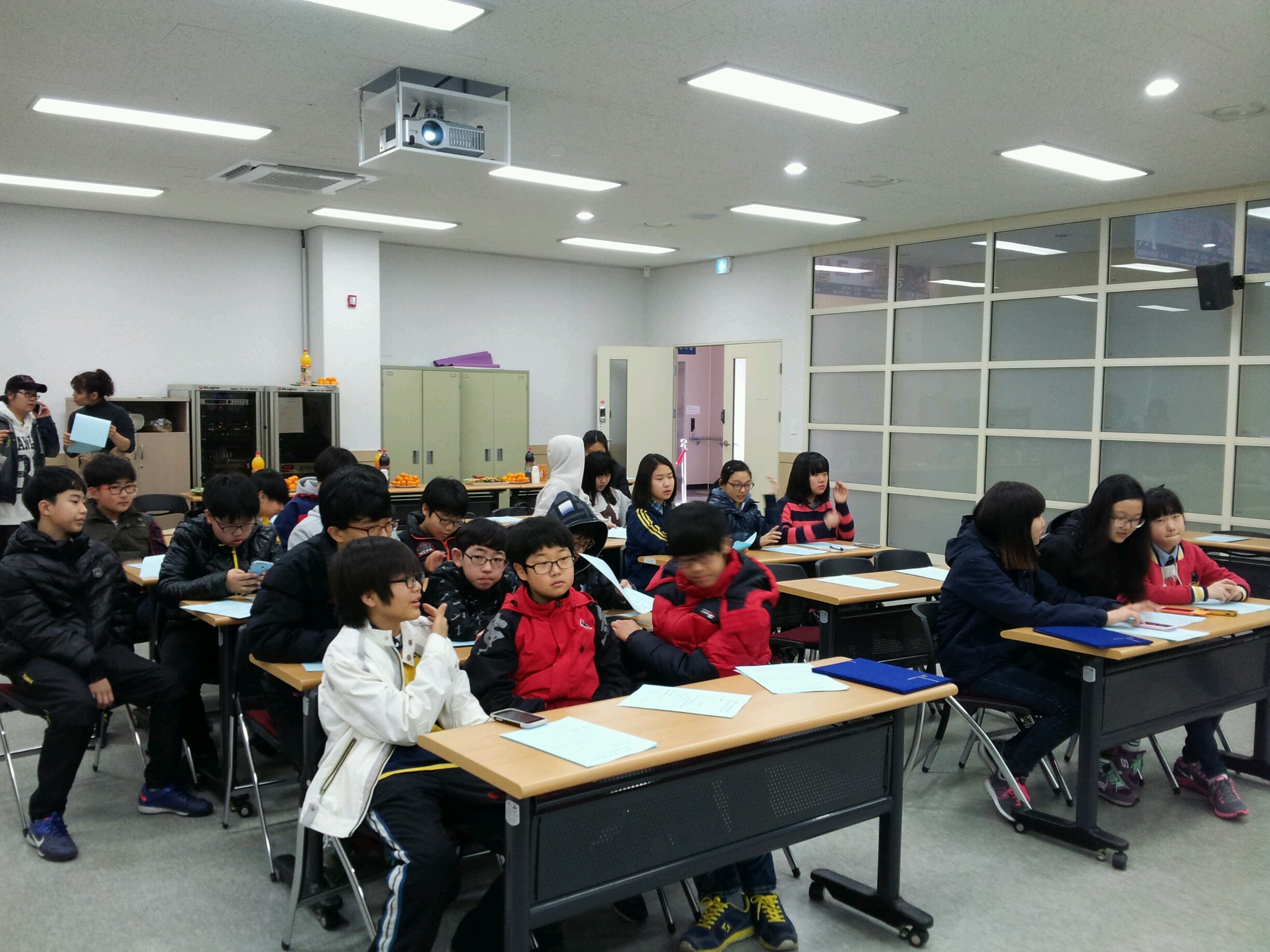 매화동자원봉사자협의회에서 청소년봉사단2기 입단식!